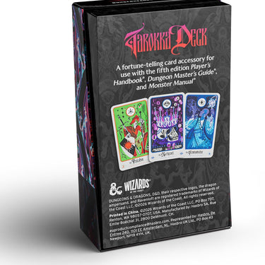 Dungeons & Dragons Ravenloft: Tarokka Deck (2026 Updated Deck) | D&D