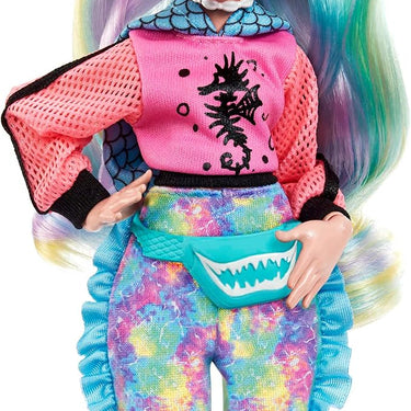 Monster High Doll, Lagoona Blue with Colorful Streaked Hair in Signature Look
