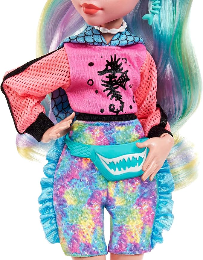 Load image into Gallery viewer, Monster High Doll, Lagoona Blue with Colorful Streaked Hair in Signature Look
