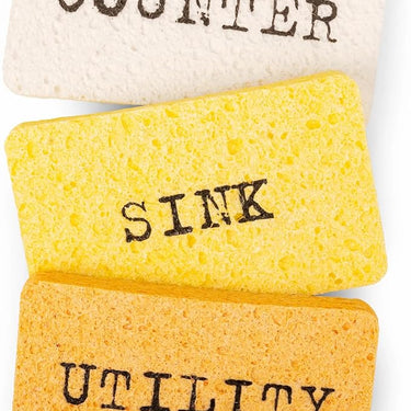 Kikkerland Counter Intelligence Pop-Up Dish Sponges