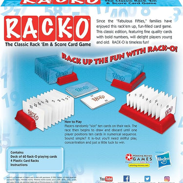 Rack-O Retro Card Game