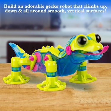 Thames & Kosmos GeckoBot 2.0 STEM Experiment Kit | Build a Wall-Climbing Gecko Robot