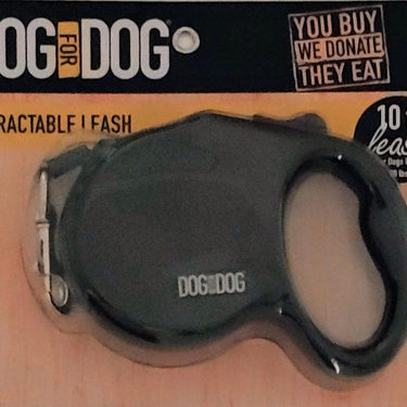 Retractable 10' Dog Leash (Black)