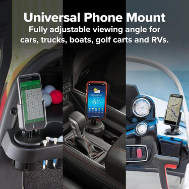 WeatherTech CupFone Universal Cup Holder Phone Mount for Cars