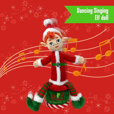 The Original Elf – Dancing, Singing, and Talking Christmas Elf Doll