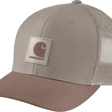 Carhartt Rugged Flex™ Oakland Rubber Patch Cap (Gray Dunes/Stone Brown)