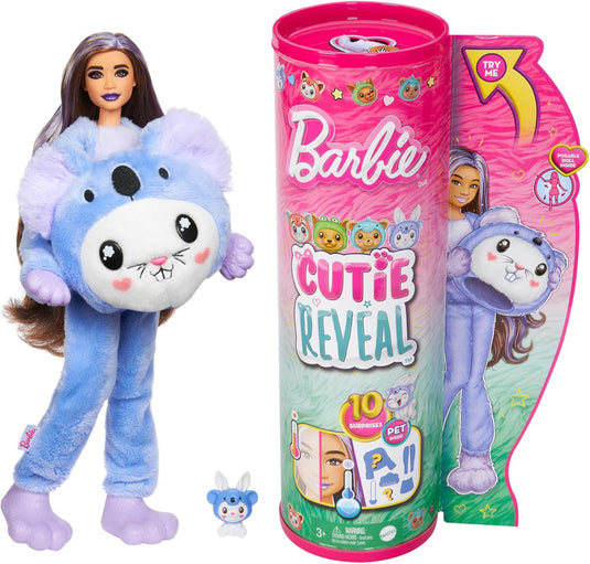 Barbie Cutie Reveal Doll & Accessories with Animal Costume