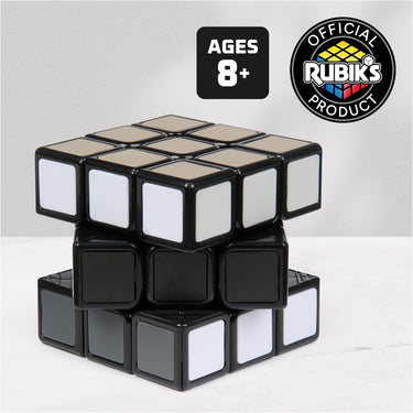 Rubik’s Cube, Wednesday Cube, Greyscale Wednesday Collectible & Desk Décor