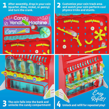 Thames & Kosmos 2-ft Tall Candy Vending Machine STEM Kit