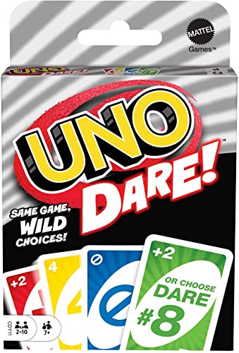 Load image into Gallery viewer, UNO Dare Card Game For Family Nights, Game Nights, Travel, Camping &amp; Parties
