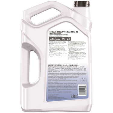 Shell Rotella 15W-40 Diesel Heavy Duty Engine Oil 1 gal 1 pk