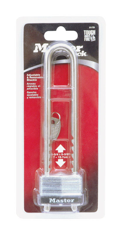 Load image into Gallery viewer, Master Lock 1-3/4 in. W Steel Warded Locking Warded Padlock
