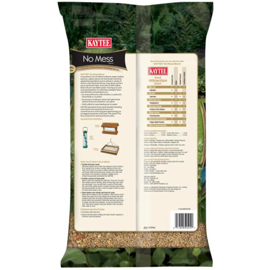 Kaytee No Mess Songbird Hulled Sunflower Seed Wild Bird Food 10 lb