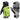 Wells Lamont Mens Hi Dex Synthetic Leather Hi Viz Glove - Medium