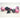 Chessex Manufacturing Mini Gemini Black Pink & White Dice Set - Set of 7