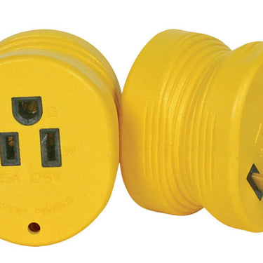 Camco Power Grip 30 amps RV Electrical Adapters 1 pk