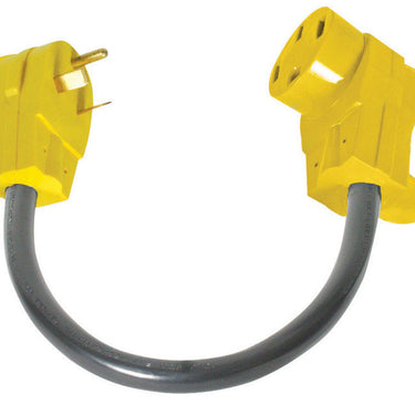 Camco Power Grip 2.3 in. 50 amps Dogbone Adapter 1 pk