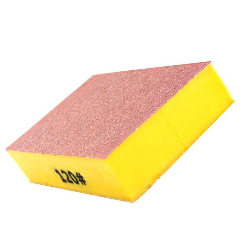 Load image into Gallery viewer, Ace 5 in. L X 3 in. W X 1 in. 120 Grit Fine 2-Sided Sanding Sponge
