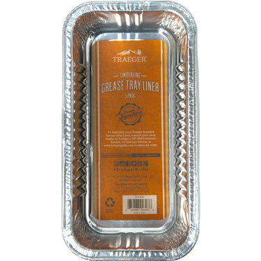 Traeger Aluminum Grease Pan Liner 8.74 in. L X 4.61 in. W For Timberline 850 &1300 Models