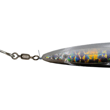 Apex Lures 4.5" Trolling Lure (Dark Grey/Pearl)