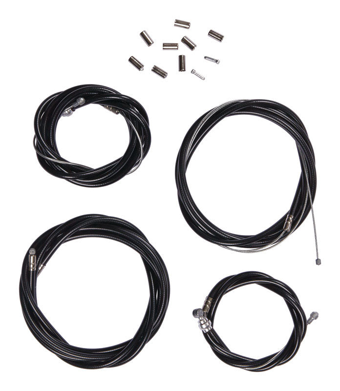 Load image into Gallery viewer, Bell Sports Pitcrew 600 Steel Bike Cable Repair Set Black
