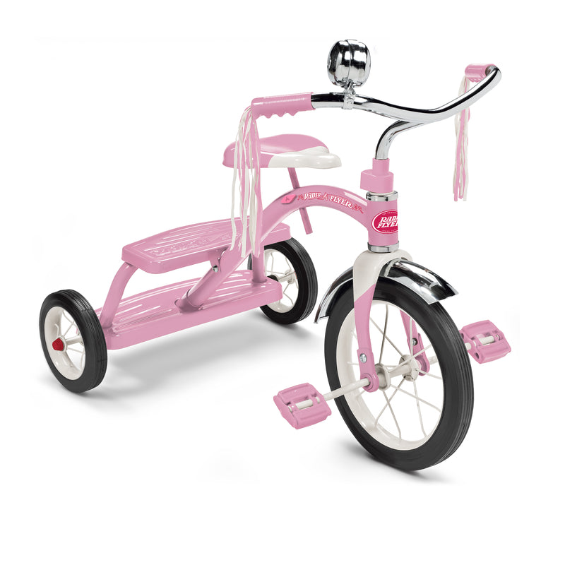 Load image into Gallery viewer, Radio Flyer Girls 12 in. D Tricycle Pink
