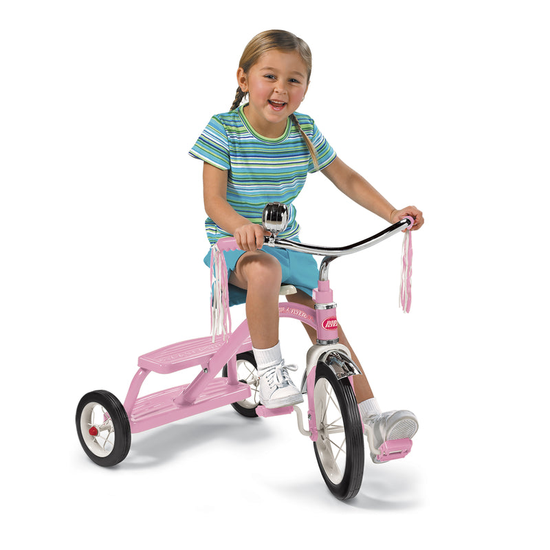 Load image into Gallery viewer, Radio Flyer Girls 12 in. D Tricycle Pink
