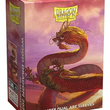 Dragon Shield: Sleeves – Matte Dual Art – Chinese New Year: Year of the Wood Dragon