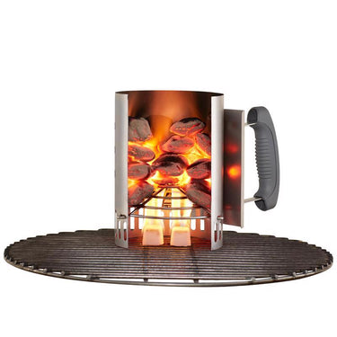 Weber Steel Chimney Starter 10.4 in. L X 5.8 in. W For Weber