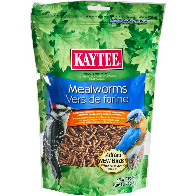 Load image into Gallery viewer, Kaytee Bluebird Dried Mealworm Mealworms 7 oz
