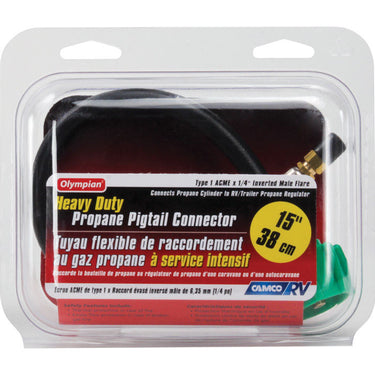 Camco 15 in. L Pigtail Propane Hose Connector 1 pk