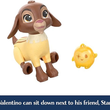 Disney Wish Valentino & Star Set with 2 Figures & 6 Accessories Goat Figure Bends Back Legs