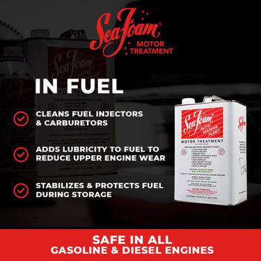 Sea Foam Gasoline/2 and 4 Cycle Engine Complete Fuel System Cleaner 1 gal