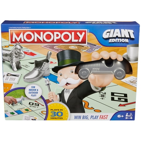 Spinmaster Giant Edition Monopoly Board Game