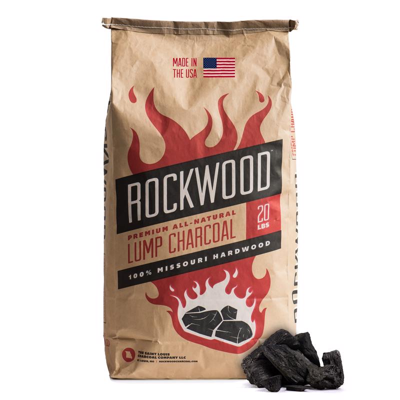 Load image into Gallery viewer, Rockwood All Natural Hardwood Lump Charcoal 20 lb
