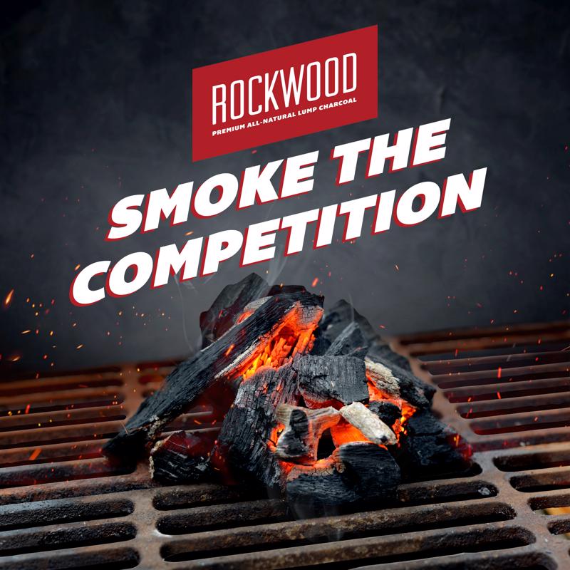 Load image into Gallery viewer, Rockwood All Natural Hardwood Lump Charcoal 20 lb
