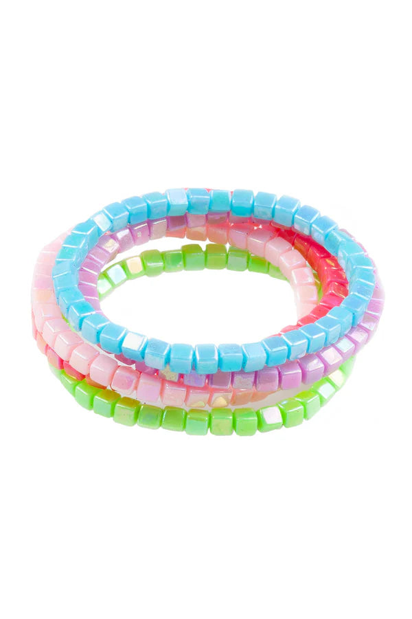 Load image into Gallery viewer, Tints Tones Rainbow Bracelet Set
