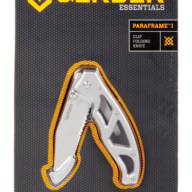 Gerber Paraframe I Silver High Carbon Stainless Steel 7.01 in. Knife