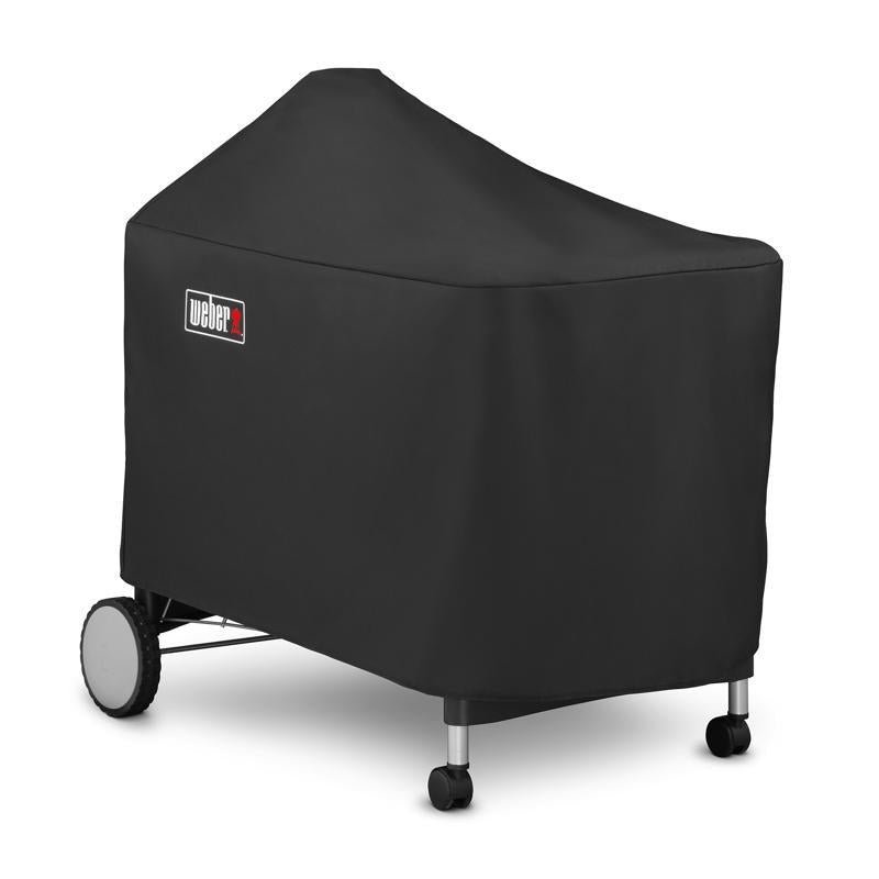 Load image into Gallery viewer, Weber Performer Premium &amp; Deluxe Charcoal Grill Black Grill Cover
