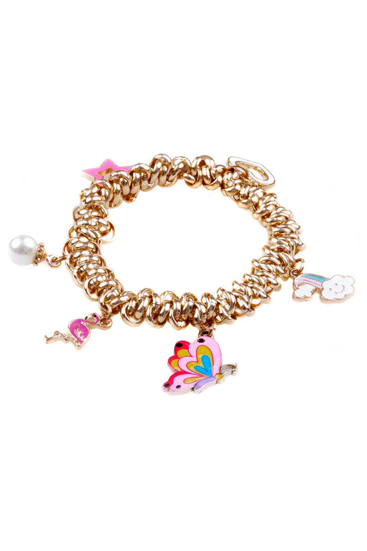 Charm-ed and Chain Bracelet