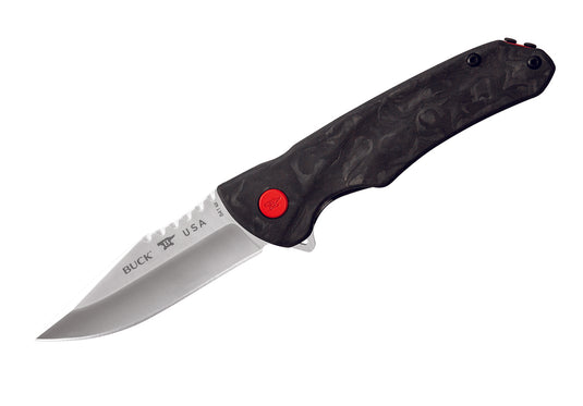 Buck 841 Sprint Pro Ball Bearing Flipper - Carbon Fiber