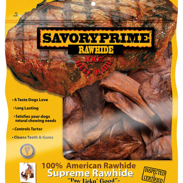Savory Prime All Size Dogs All Ages Rawhide Chips Beef 6 in. L 1 pk