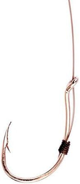 Eagle Claw Lazer Sharp Steelhead Octopus Snells 6 Pack (Nickel) Size 1/0