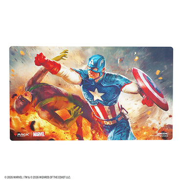 Gamegenic Playmat: MTG Prime- Marvel Super Heroes- Captain America, Super-Soldier