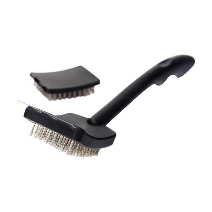 Grill Mark Grill Brush with Scraper 4 in. H X 18 in. L X 4 in. W 2 pc