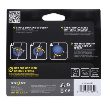 Nite Ize SeeEm Plastic LED Bike Light Assorted