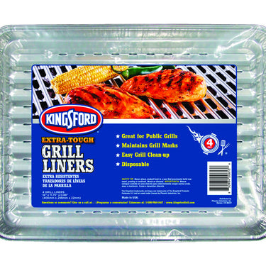 Kingsford Aluminum Grill Liner 16 in. L X 11.75 in. W