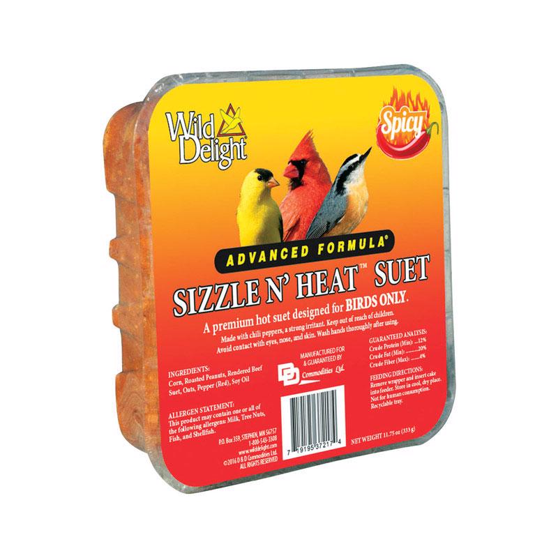 Load image into Gallery viewer, Wild Delight Sizzle N Heat Songbird Beef Suet Wild Bird Food 11.75 oz
