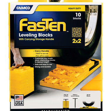 Camco Fasten For Leveling Blocks 10 pk