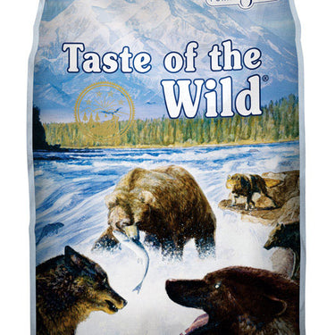 Taste of the Wild Pacific Stream Canine Adult Salmon Dry Dog Food Grain Free 14 lb
